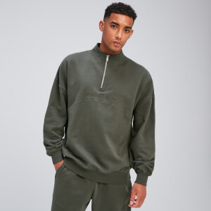 MP Men's Rest Day 1/4 Zip - Taupe Green