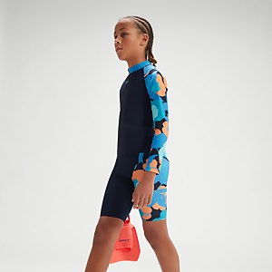 Boys' Digital Allover V-Cut Jammer Navy/Blue