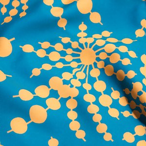 Boys' Digital Allover V-Cut Jammer Teal/Orange