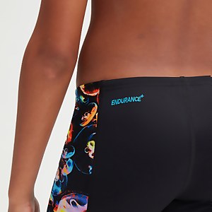 Boys' Digital Panel Jammer Black/Orange