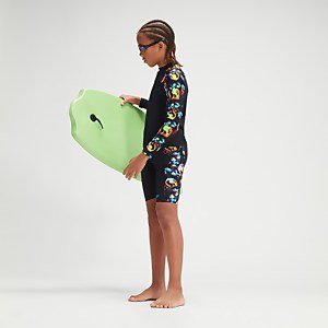 Boys' Digital Panel Jammer Black/Orange