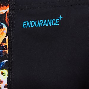 Boys' Digital Panel Jammer Black/Orange