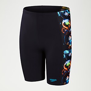 Boys' Digital Panel Jammer Black/Orange