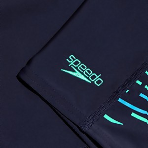 Boys' Plastisol Placement Jammer Navy/Green