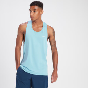 MP Men's Velocity Stringer Vest - Sky Blue - XS