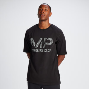 T-shirt en coton oversize MP Tempo pour hommes – Noir