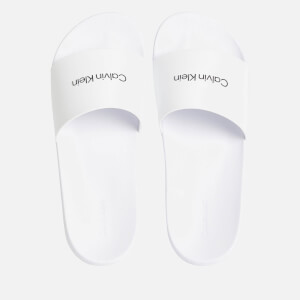 Logo-Print Rubber Slides
