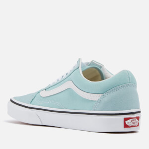 Vans old skool aqua outlet haze & true white shoes