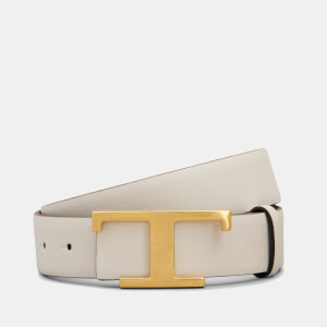 Tod's Reversible T Logo Leather Belt