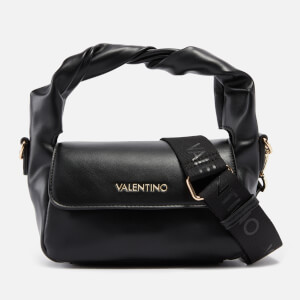 Valentino Lemonade Logo Appliqu d Faux Leather Satchel