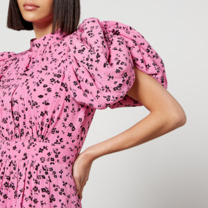 ROTATE ロテート ワンピース Jacquard puff-sleeve midi 1040381 14203252-1155012802666303.jpg