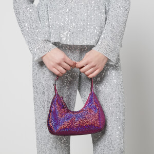 BY FAR Baby Amber Metallic Leather Bag