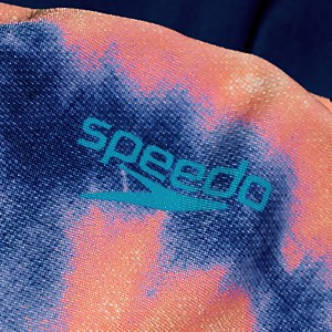 Girls' Pulseback Swimsuit Coral/Blue