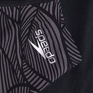 Club Training V-förmig geschnittene Aquashorts für Herren Schwarz/Grau