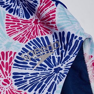 Club Training Citrus Love V-Rücken-Badeanzug für Damen in Blau/Pink