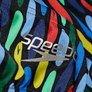 Slip Homme Club Training 8 cm bleu marine/rouge