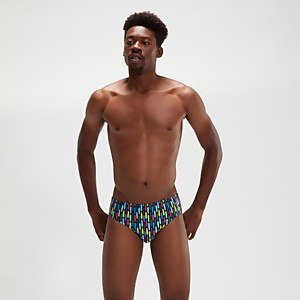 Men's 8cm Club Training Brief Navy/Red - 36