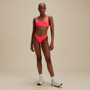 Haut convertible couleur unie Flu3nte pour femmes, rose
