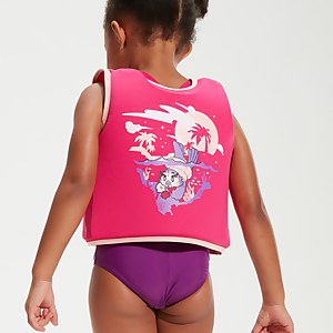Schwimmlern- Schwimmweste mit Aria, dem Seeotter, für Kleinkinder Pink
