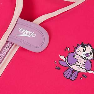 Schwimmlern- Schwimmweste mit Aria, dem Seeotter, für Kleinkinder Pink
