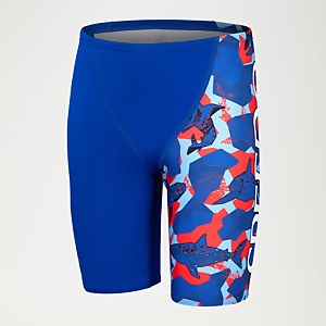 Jammer Garçon Club Training Shark Infested Water bleu/rouge