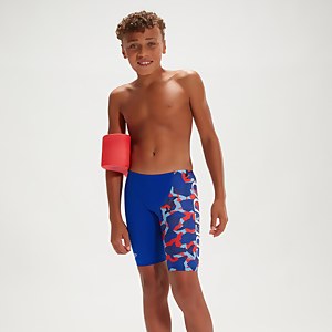 Jammer Garçon Club Training Shark Infested Water bleu/rouge