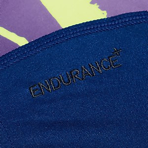 Maillot de bain Femme Club Training Turnback bleu/lilas