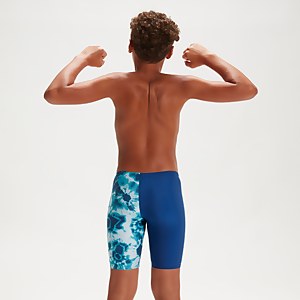 Jammer Garçon coupe en V bleu/aqua