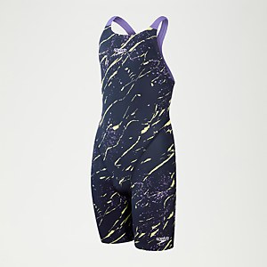 Girls' Fastskin Endurance+ Openback Kneeskin Navy