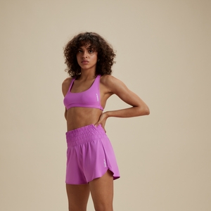 FLU3NTE High Waist Shorts Violet - M