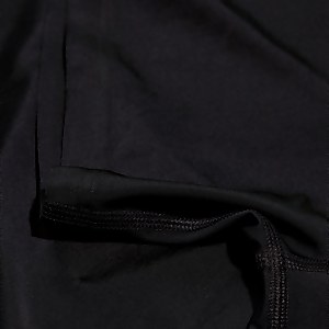 Men's Essential Short Sleeve Swim Top Black