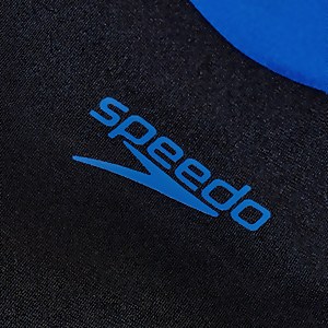 Tankini Femme Panel noir/bleu
