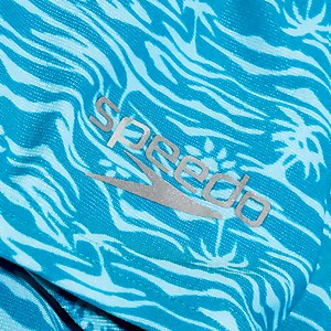 13,5 cm Club Training Sundown Shores Badehose für Herren Aqua