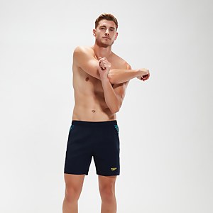 Men's Sport Panel 16" Swim Shorts Navy - XL