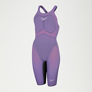 Fastskin LZR Pure Valor Purple Reign Schwimmanzug mit offenem Rücken für Damen