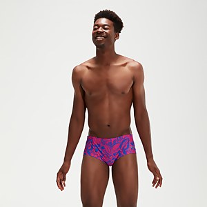 13,5 cm Club Training Bondi Night Floral Badehose Blau/Pink - 26