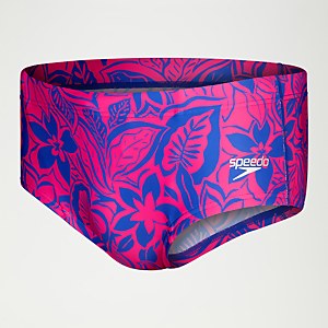 Men's 13.5cm Club Training Bondi Night Floral Brief Blue/Pink