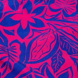 Men's 13.5cm Club Training Bondi Night Floral Brief Blue/Pink