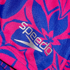 Men's 13.5cm Club Training Bondi Night Floral Brief Blue/Pink