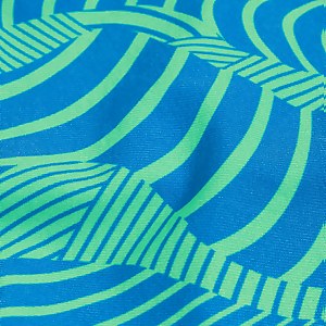Men's 8cm Club Training Wavespace Brief Blue/Green