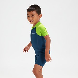 Schwimmlern-Essential Neoprenanzug für Jungen im Kleinkindalter Blau