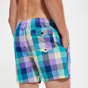 Check Leisure 40 cm Schwimmshorts Blau für Herren