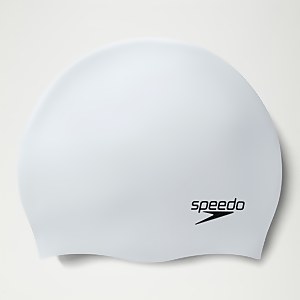 Silikon-Badekappe für Erwachsene Weiß - ONE SIZE