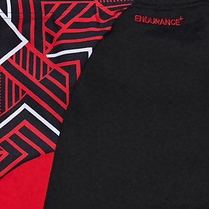 Jammer Homme ECO Endurance+ Splice mi-long noir/rouge