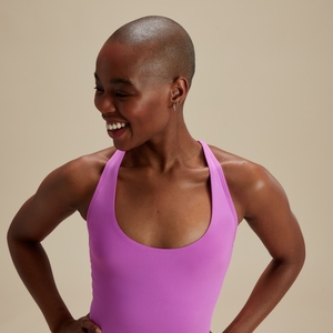 Maillot de bain FLU3NTE à lanières violet