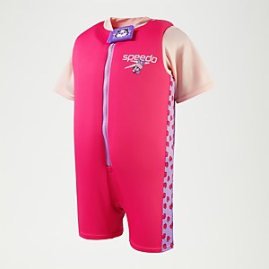 Combinaison de flottaison Bébé Learn to Swim Aria la loutre de mer rose