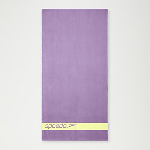 Speedo Logo Handtuch Flieder