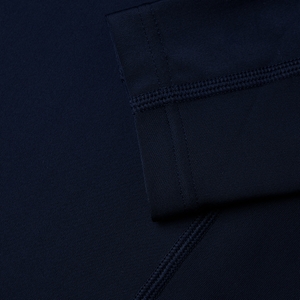 Haut Rash Homme à longues manches bleu marine/blanc