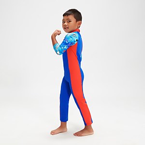 Infant Boys' Printed All In One Sunsuit Blue