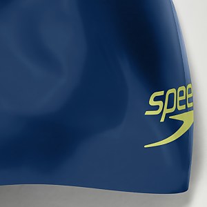Aqua V Racing-Badekappe für Erwachsene Blau
